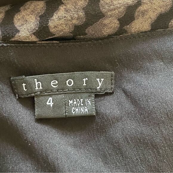 Theory Silk Dress Size 4 - Picture 4 of 9